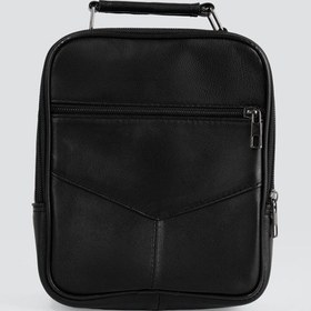 Resim Westbag Erkek Çelik Kasalı Hakiki Deri El Ve Omuz Çantası Ayarlanabilir Askılı Orta Boy Siyah 