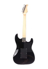 Resim Angel Aeg111lh-bk Solak Elektro Gitar Siyah Sol El Kullanımı İçin Özel Strat Model 