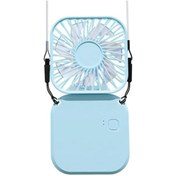 Resim MASLİNG Masaüstü Mini Fan Tutmalı Şarjlı 3 Kademeli Vantilatör Klima Soğutucu Fan MAS-84 