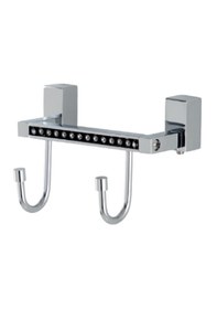 Resim Çelik Banyo Paslanmaz Pirinç Swwor Bornozluk Çiftli Gri 