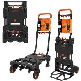 Resim Black Decker BLACK+DECKER BH206 55/120Kg Çok Fonksiyonlu Katlanır El Arabası 