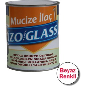 Resim Boysat Izo White Glass Beyaz Mucize Ilaç Solvent Bazlı Yalıtım Örtüsü 1 kg 