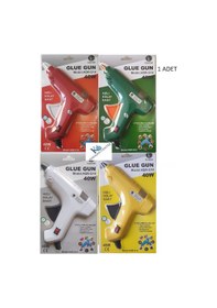 Resim Tudor Sıcak Mum Silikon Tabancası 40 Watt Anahtarlı 6 Mum İle 