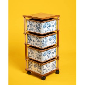 Resim Miss Betty Sebzelik 4'lü Kare Blue Life 