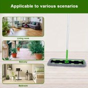 Resim 2/4/6 adet Mikrofiber Mop Yedek Başlıklar, Yıkanabilir ve Yeniden Kullanılabilir Mercan Polar Mop Bez Kapakları, Dayanıklı Ev Temizlik Malzemeleri, Ev, Apartman ve Yurt İhtiyaçlarıyla 