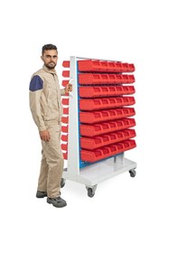 Resim Avadanlık Kutu Standı Model 20 (1000X600X1660 Mm) 