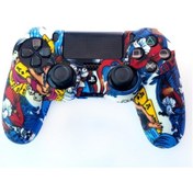 Resim Playstation 4 Desenli Kol Koruyucu Silikon Kılıf 4p4 