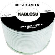 Resim Ncpline 100 Metre Uydu Anten Kablosu TV Kablosu 