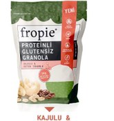 Resim Fropie proteinli glutensiz yulaf granola - kaju & keten tohumu 240g 