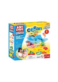 Resim Mey İthalat 03574 Okyanus Hay.seti Oyun Hamuru Mavi 