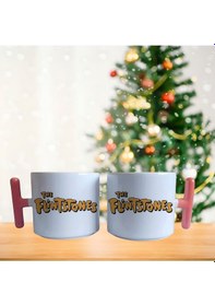 Resim Taş Devri Evin Güzeli - Yakışıklısı Porselen Fincan Takımı 005 Beyaz 