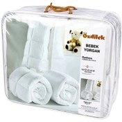 Resim Özdilek Ranforce Bebek Yorganı Beyaz 95X145 Pamuklu 