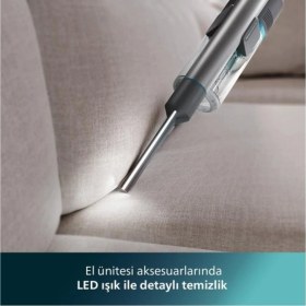 Resim XC8057/01 Kablosuz Şarjlı Dikey Süpürge Aquaplus 