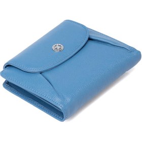 Resim Mavi Deri Kadın Cüzdan - S1CB00005714-K3A 