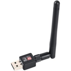 Resim Oem 300 Mbps 2 DBI Antenli Wireless Adaptörü Kablosuz Ağ Pc Usb Wifi Alıcı 