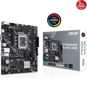 Resim Asus Prıme H610M-K Argb Ddr5 5600MHZ M.2 HDMI VGA Matx 1700P 