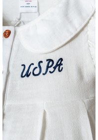 Resim U.s. Polo Assn. Kız Bebek Krem Takım Usb2968-c-v1 Krem 