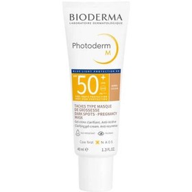 Resim Bioderma Photoderm M Golden Leke Karşıtı Güneş Koruyucu Krem SPF50+ 40 ml 