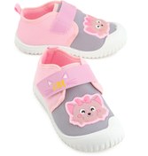 Resim Gezer Yazlık Kız Çocuk Rahat Taban Cırt Cırtlı Ayarlanabilir Keten Günlük Ayakkabı 