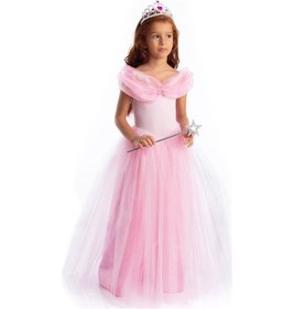 Resim Tameris Kostüm Sindirella Kostümü Pembe Kız Çocuk Pembe 