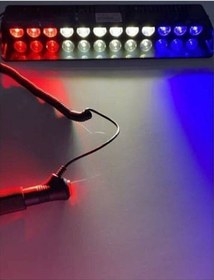 Resim 12 Ledli Polis Çakar Vantuzlu Çakmaklık Girişli Uyumlu 3 Renk 