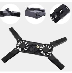 Resim SHC4200 Katlanabilir Laptop Soğutucu 2 Fanlı 