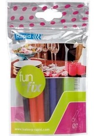 Resim Rapid Renk Yapıstırıcı Silikon Mum Çubuk 7x100mm 