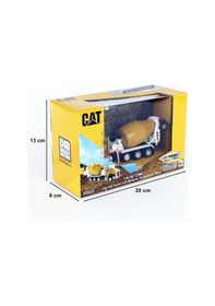 Resim 1/64 Ölçek, Cat Ct660 Çimento Mikseri, Sergilemeye Hazır Metal İş Makinası Modeli 