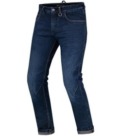 Resim Shima Devon Denim Korumalı Motosiklet Pantolonu Mavi 