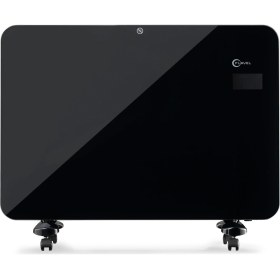 Resim Kı 1500 D Konvektör Dijital Siyah Camlı - 1500 W 