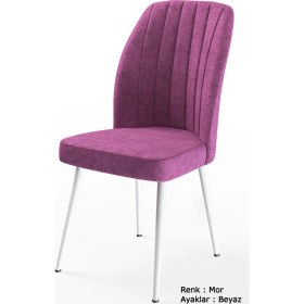 Resim Canisa Concept Platinum Serisi Geniş Oturum Alanlı 1.sınıf - 4 Adet Sandalye Ayaklar Beyaz 
