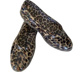 Resim Belix Zenne Çiçekli Bahçe ve Tarım Kadın Ayakkabısı 36-41 Leopar 