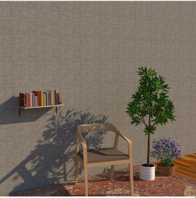 Resim 20x60 Cm Duvar Rafı - Ferforje Duvar Rafı, Duvara Monte Raf Beyaz Beyaz 