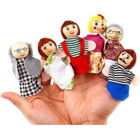 Resim Ahşap Parmak Kuklası Model No 2 