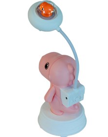 Resim TURKUAZ TASARIM&EVENTS Dinazor Figürlü Masa Lambası 