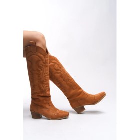 Resim Riccon Zreidira Kadın Nakışlı Western Çizme 001290 