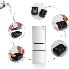 Resim River World Buz Kalıbı Silikon Şekli Kuru Kafa Çok Renkli 