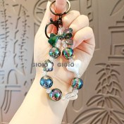 Resim Silver1 Gıoıo Yeni Loopy Çizgi Film Anahtarlık Sevimli Kunduz Arı Bebek Kadın Çanta Kolye Araba Anahtarlık Aksesuarları (Yurt Dışından) 