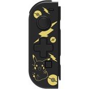 Resim Nintendo Switch Joycon Lisanslı Sol Joy-Con D-Pad Pokemon (Pikachu Black & Gold) Hori