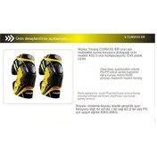 Resim Motosiklet Güvenlik Ürünleri Koruyucu Dizlikler Arazi Sürüş Ürünleri Bacak Koruyucuları Sürücü Koruyucu Donanım Gece Yansıtıcı K01-3 Kırmızı 