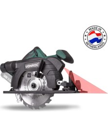Resim VONROC Vpower 20V Akülü Daire/sunta Kesme Testere - 150 mm (Aküsüz) 
