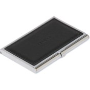 Resim Siyah Deri Unisex Kredi Kartlık - S1KK00000195-B06 