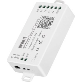 Resim SP801E Wifi Art-Net Led Denetleyici WS2811-WS2812B Pixel Şerit Led Kontrol Matrix 