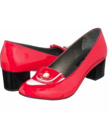 Resim Costo Shoes KDR1476 Fuşya Özel Seri Büyük Numara Abiye Kadın Ayakkabısı Rahat Geniş Kalıp 