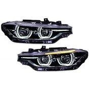 Resim Bmw F30 Xenon İçIn Full Led Far Seti 2015 Sonrası Uyumlu 