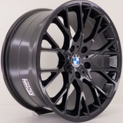 Resim R1 Wheels 18 inç 5*120 ET40 Siyah Jant Takımı (J-1332) 