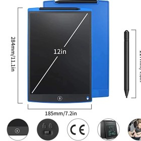 Resim Twin Store 12 Inc Yazı Tahta Dijital Grafik Çizim Tableti Kalemli Eğitim İçin Hafif ve Taşınabilir 