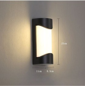 Resim Radar Sensörlü, Karanlıkta Hareket Gördükçe Yanar, Elektrikle Çalışır 24 Watt Beyaz Işık Led Aplik Soğuk Beyaz 