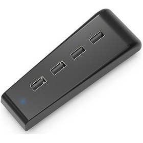 Resim Dobe Tp5-0576 Usb Hub Ps5 İçin Yüksek Hızlı İletim Uzatma Hub Dönüştürücü Siyah 