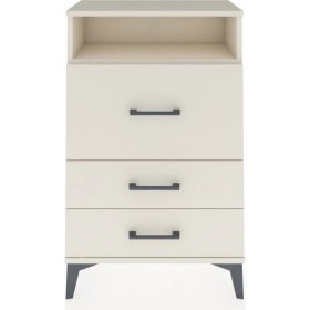 Resim Arges Komodin Tek Raflı 3 Çekmeceli 60X30X96 Aytaşı-Aytaşı 